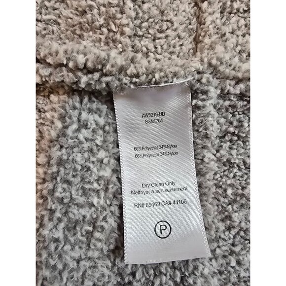 ATM Womens Boucle Cardigan Sweater waist length Button-Down Soft Knit size M - Picture 5 of 16